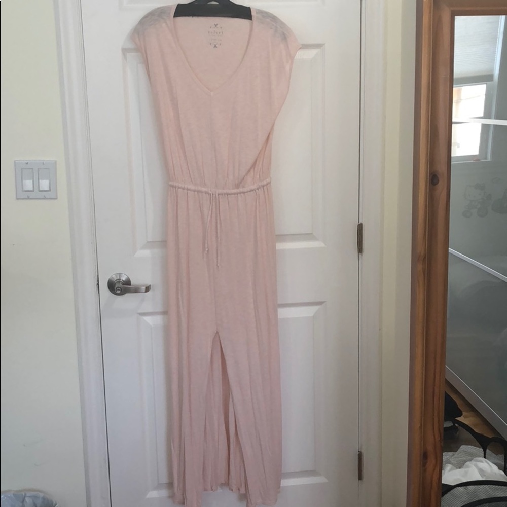 Velvet by Graham & Spencer Vintage Slub Maxi Dress